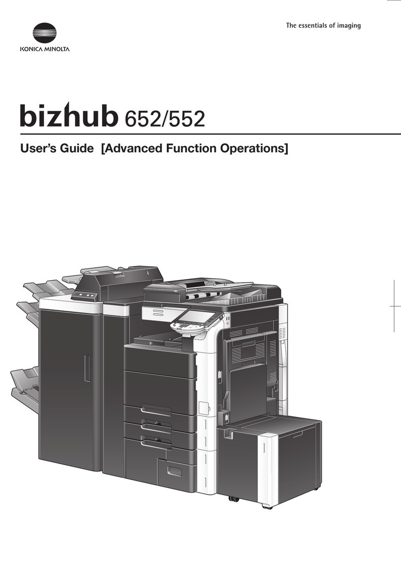 Konica Minolta bizhub 552 user guide