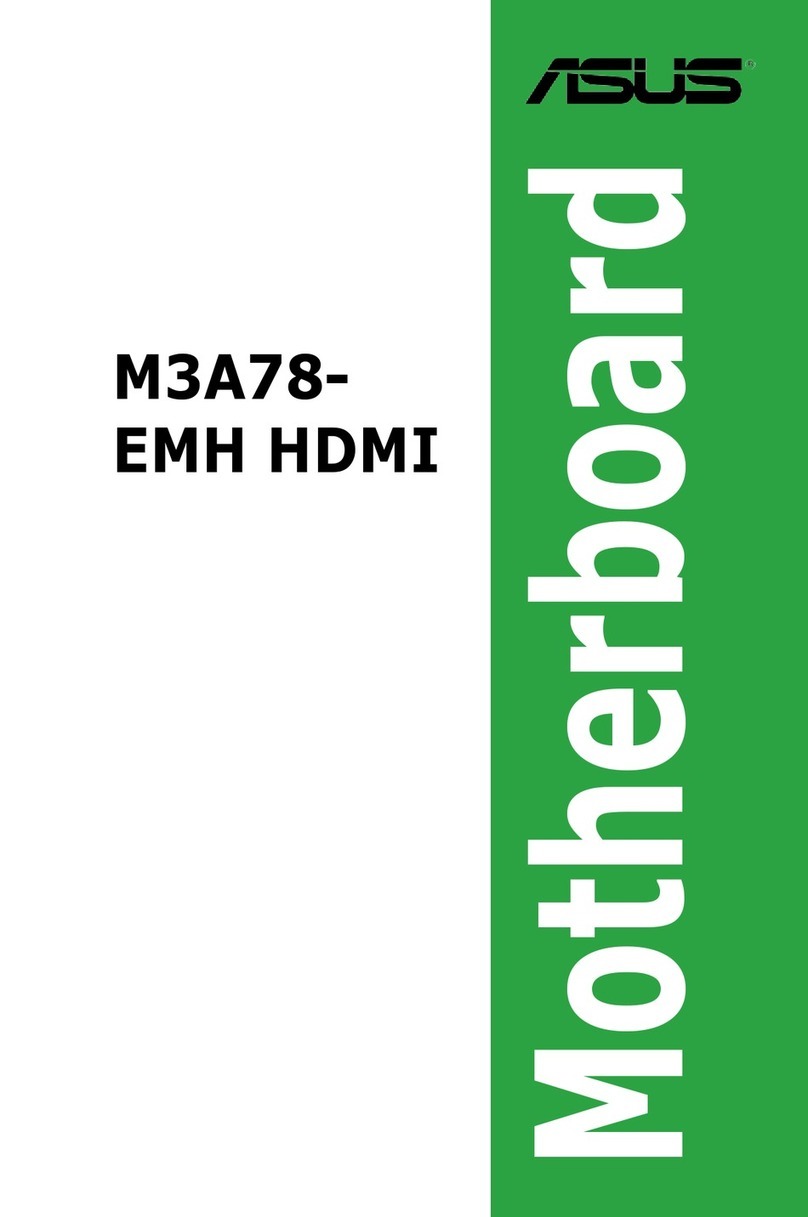 Asus M3A78-EMH HDMI User manual