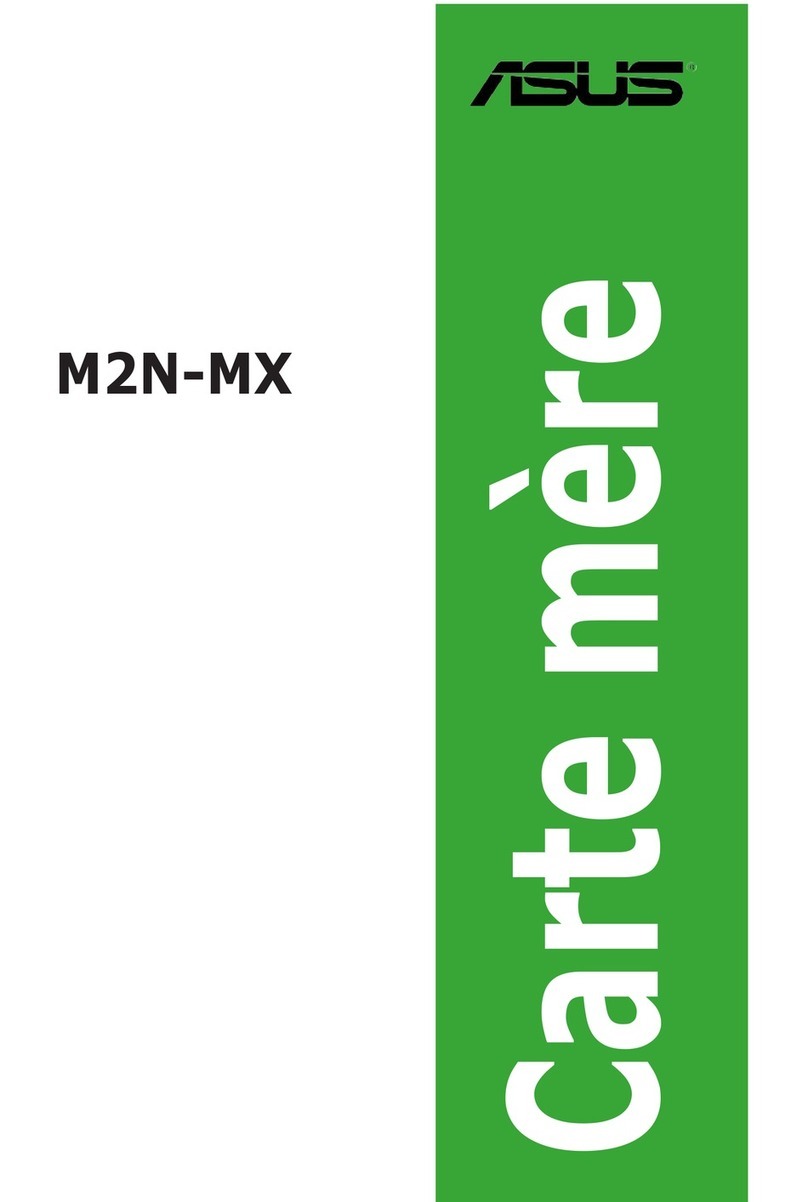 Asus M2N MX - SE Motherboard - Micro ATX user manual