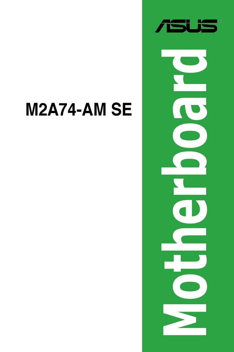 Asus M2A74-AM SE User manual
