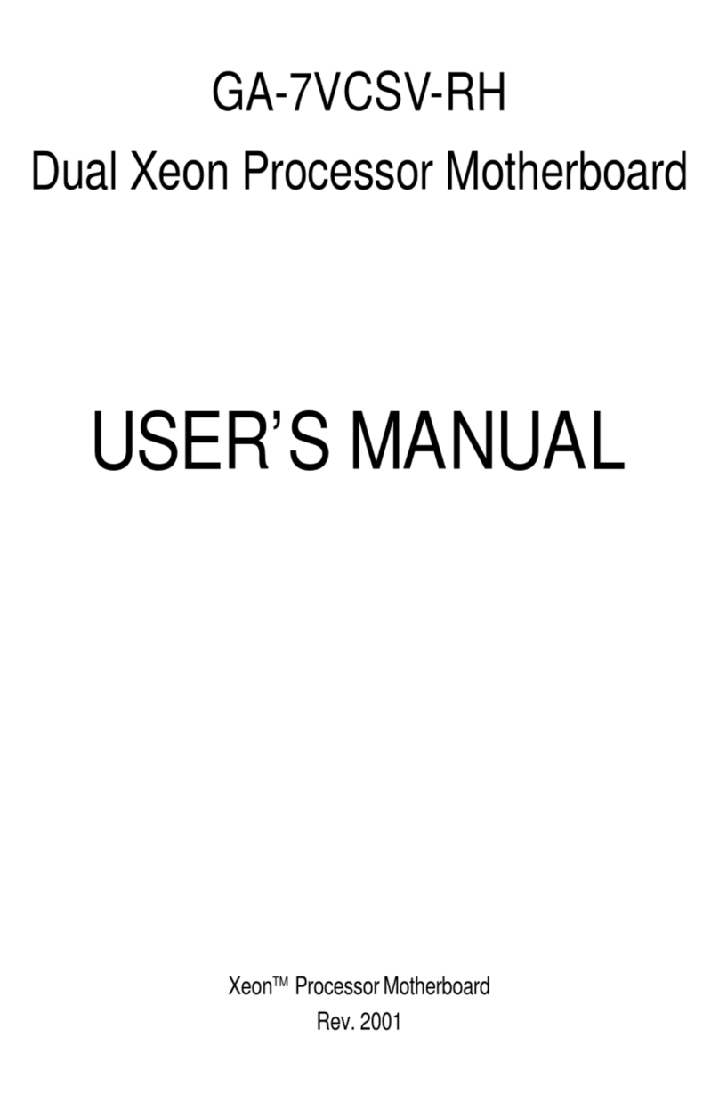Gigabyte GA-7VCSV user manual