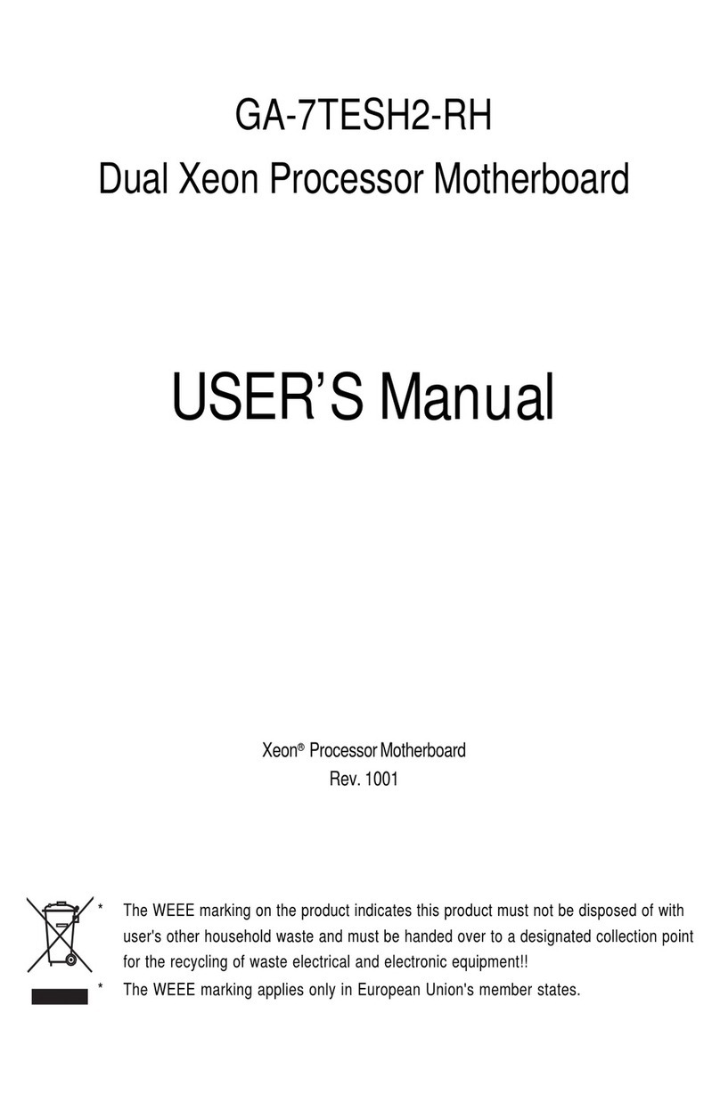 Gigabyte GA-7TESH2-RH user manual