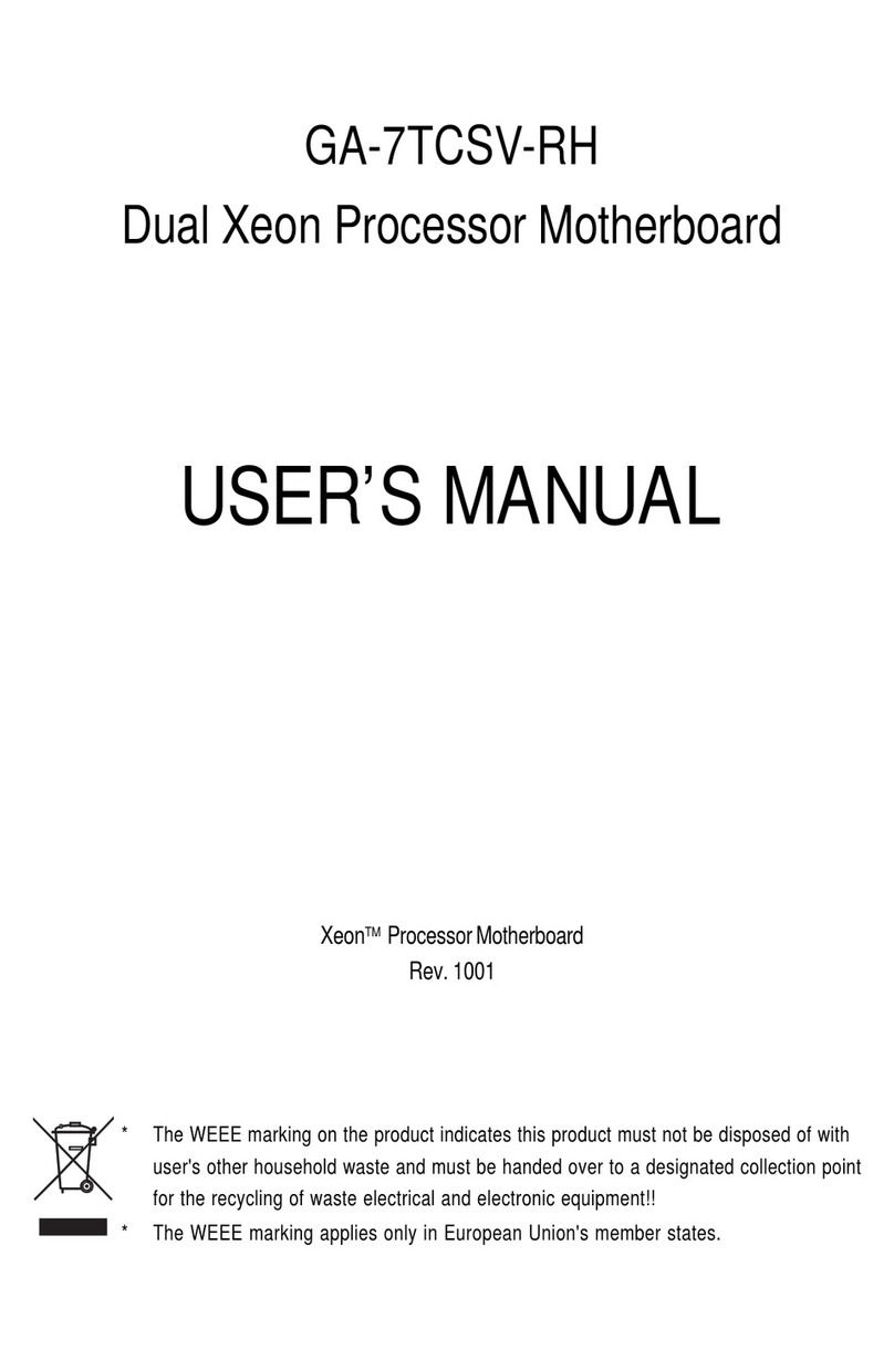 Gigabyte GA-7TCSV1 User manual