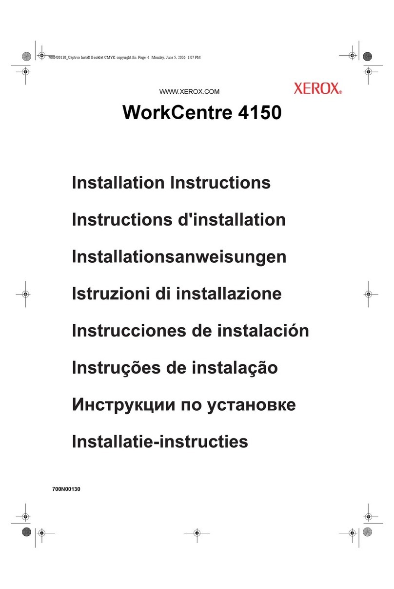 Xerox 4150 - WorkCentre B/W Laser User manual Xerox 4150 - WorkCentre B/W Laser User manual