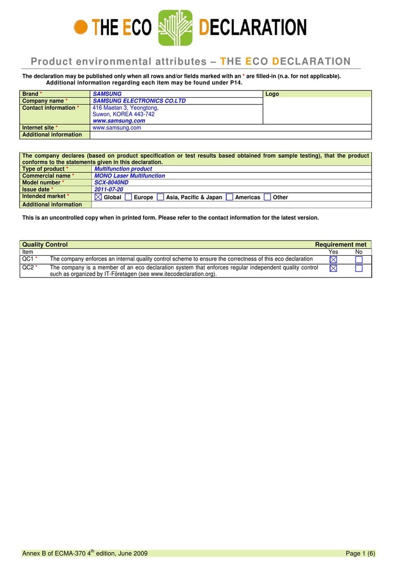Samsung SCX-8040ND User manual Samsung SCX-8040ND User manual