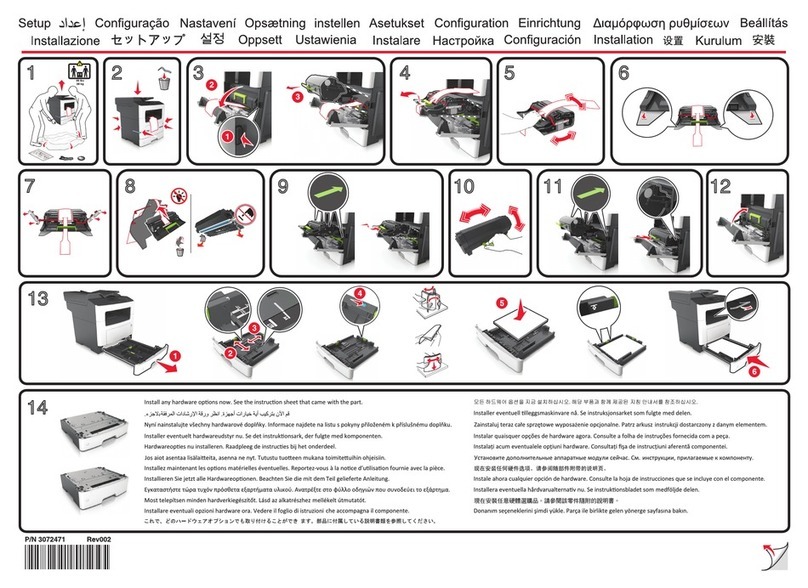 Lexmark MX310 Series Manual