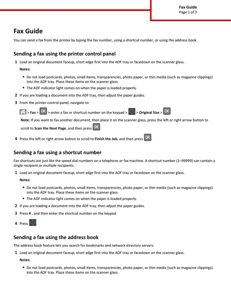 Lexmark MX310 Series Installation and maintenance instructions