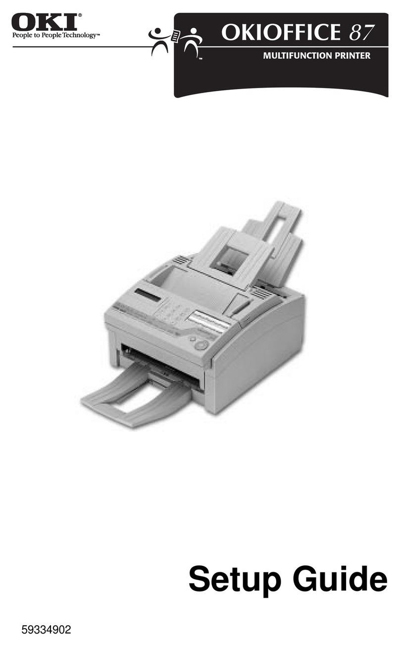Oki OKIOFFICE87 User manual