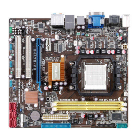 Asus M4A78-VM IN SI User manual