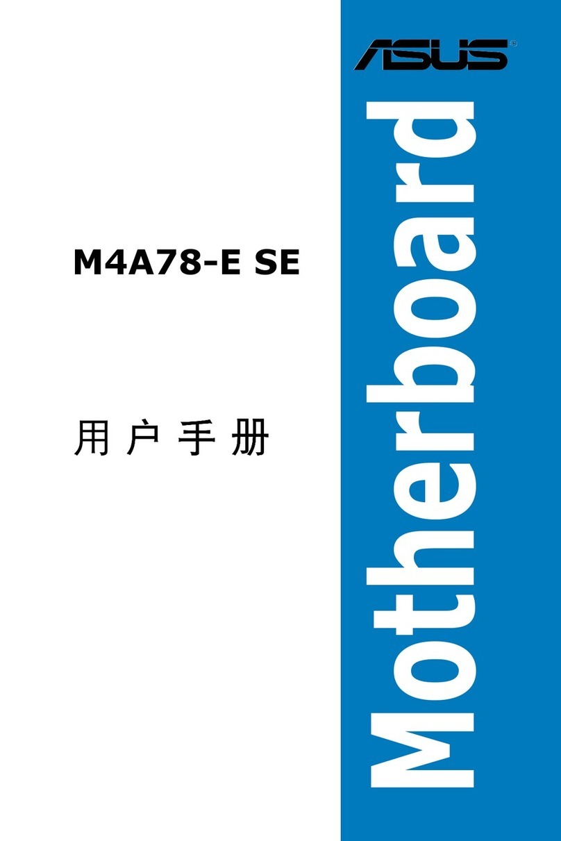 Asus M4A78-E SE user manual