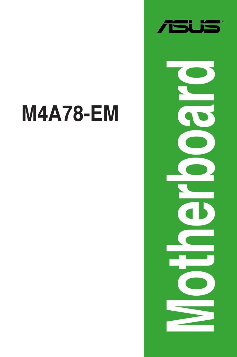 Asus M4A78-EM - Motherboard - Micro ATX User manual