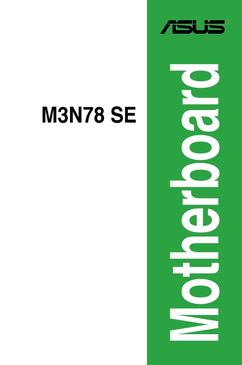 Asus M3N78 SE User manual
