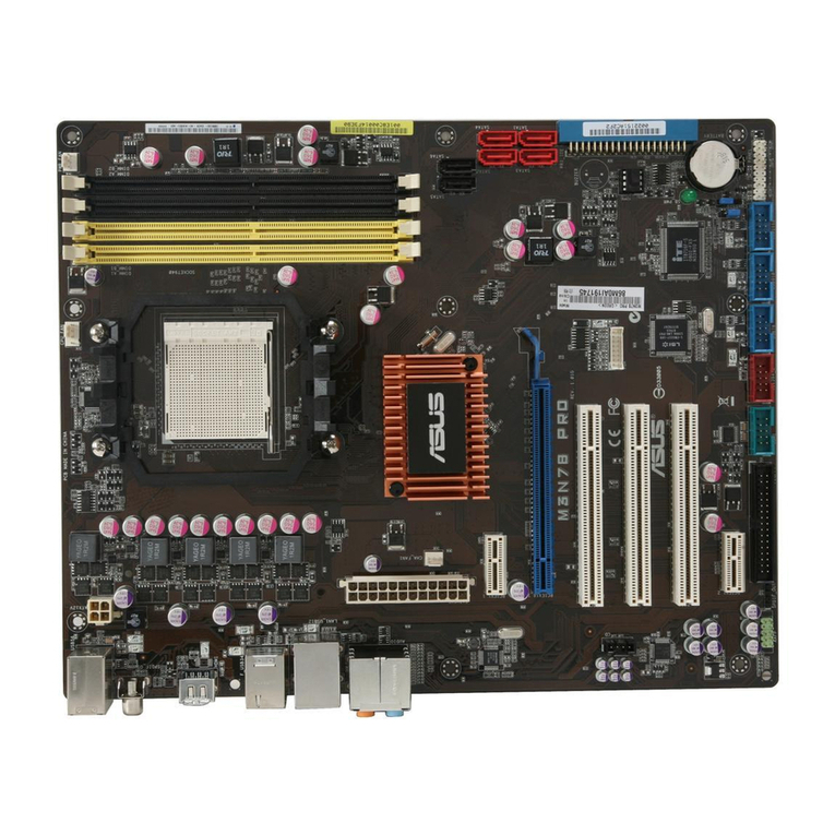Asus M3N78 PRO - Motherboard - ATX user manual