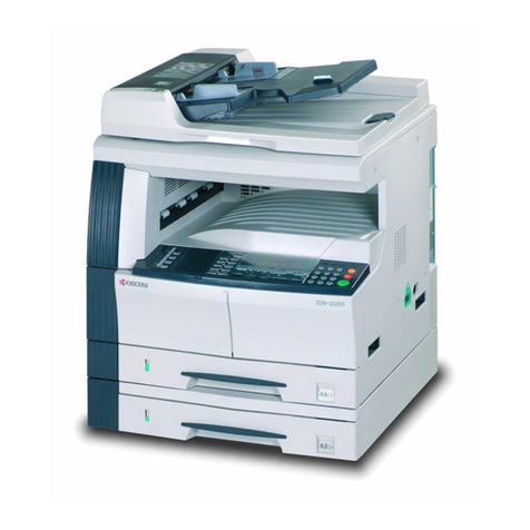 Kyocera KM-2550 User manual