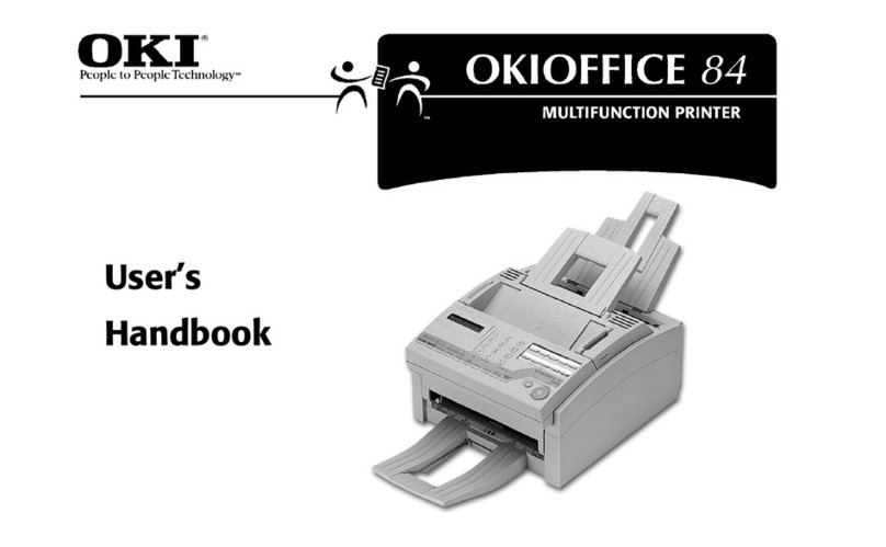 Oki OKIOFFICE84 Instruction Manual