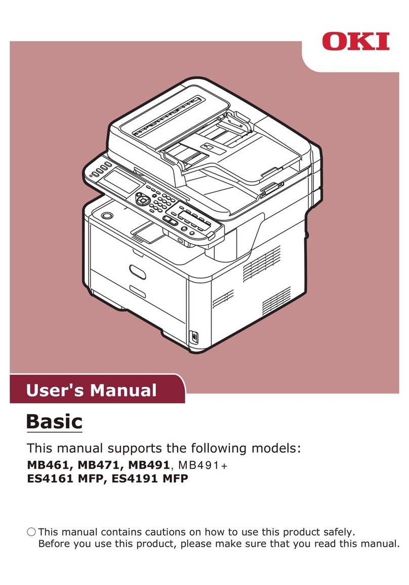 Oki MPS4200mb Quick manual