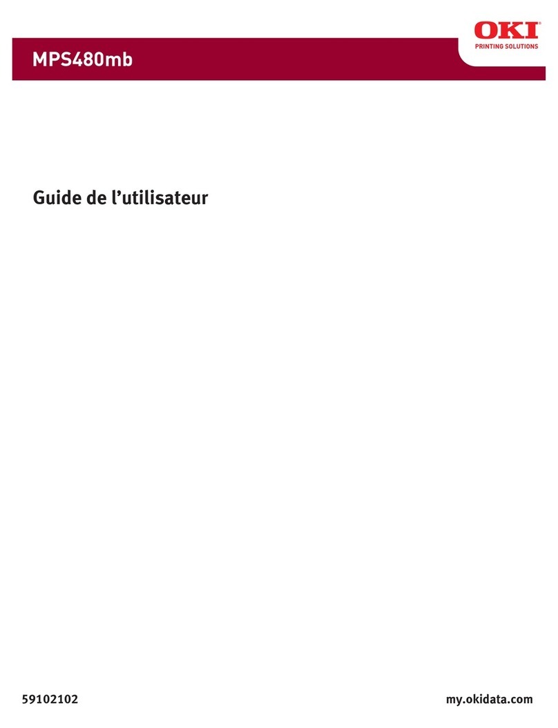 Oki MPS480mb Quick start guide