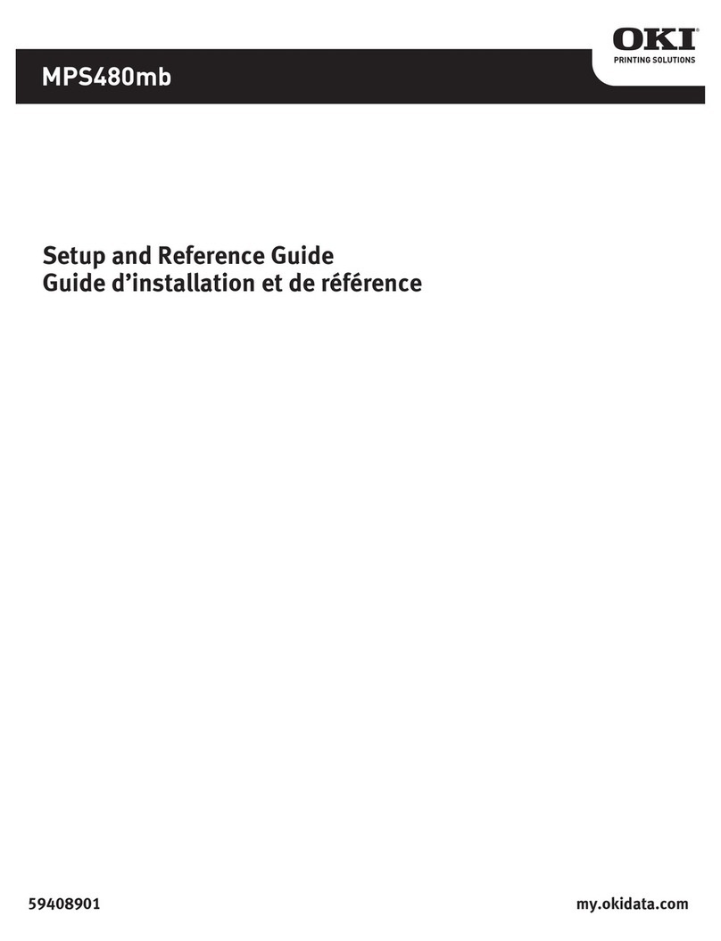 Oki MPS480mb Setup and Reference Guide