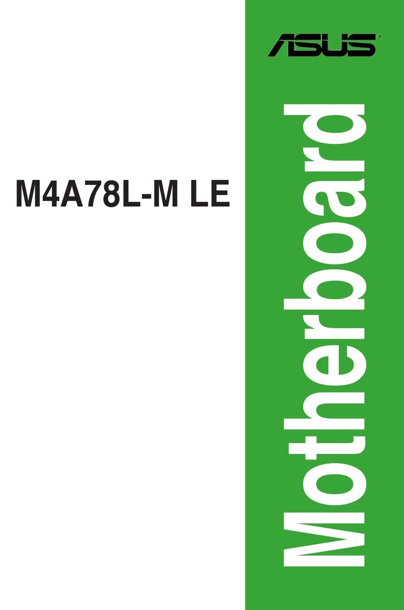 Asus M4A78L-M LE User manual
