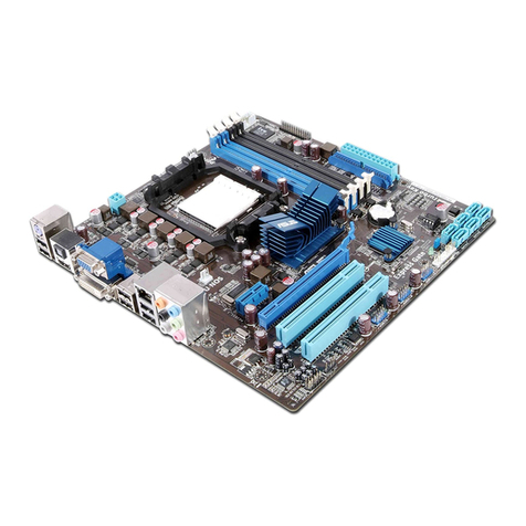 Asus M4A785-M - Motherboard - Micro ATX User manual
