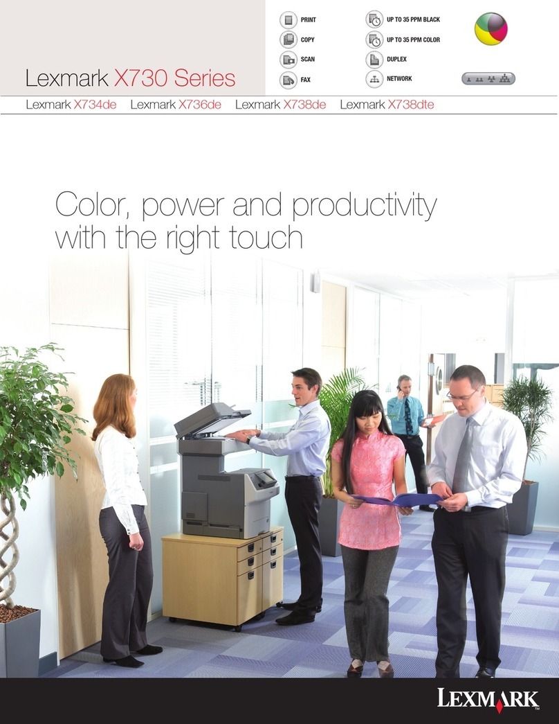 Lexmark MS00308 User manual