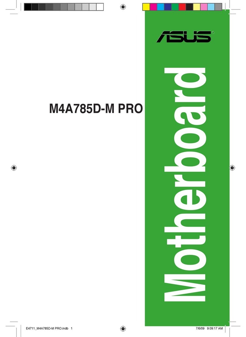 Asus M4A785D-M PRO user manual