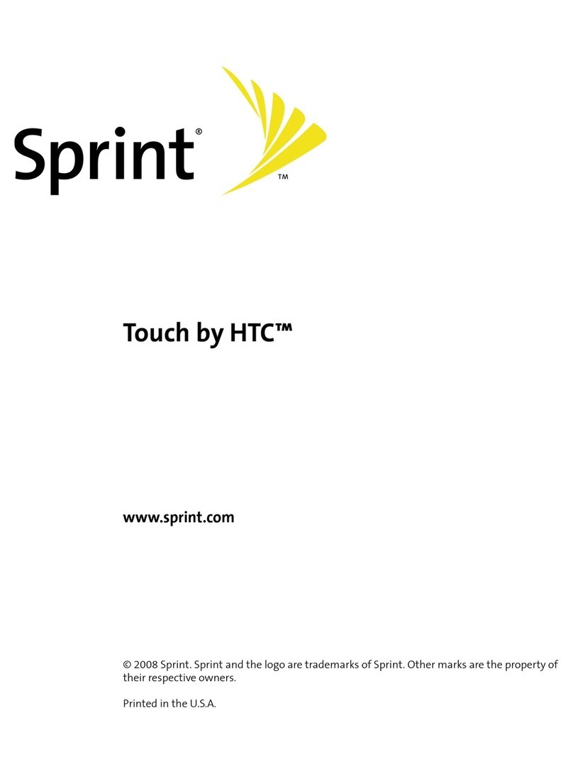 HTC Touch CDMA User manual