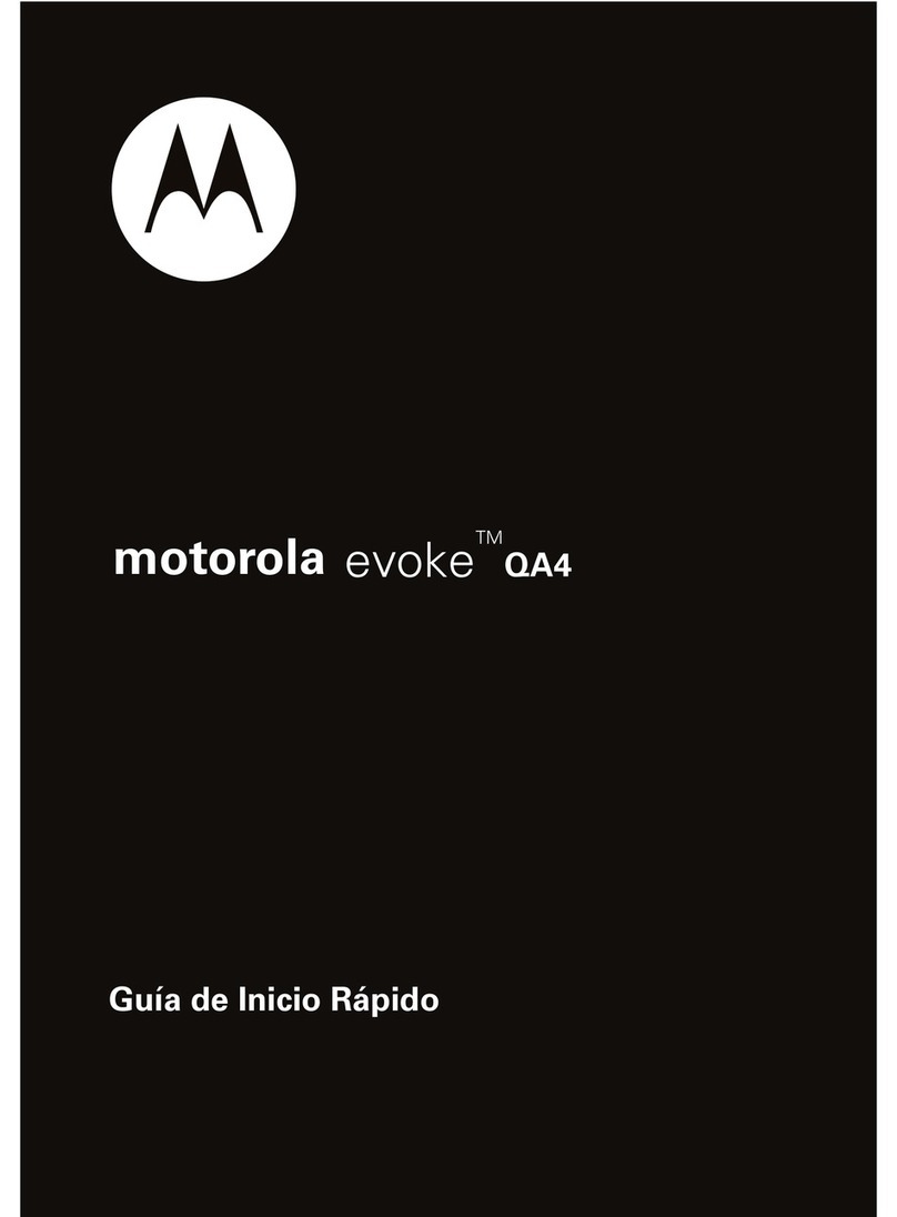 Motorola evoke QA4 - Cell Phone 256 MB Parts list manual