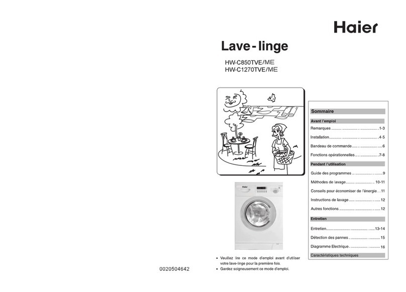 Haier HW-C1270TVEME User manual Haier HW-C1270TVEME User manual