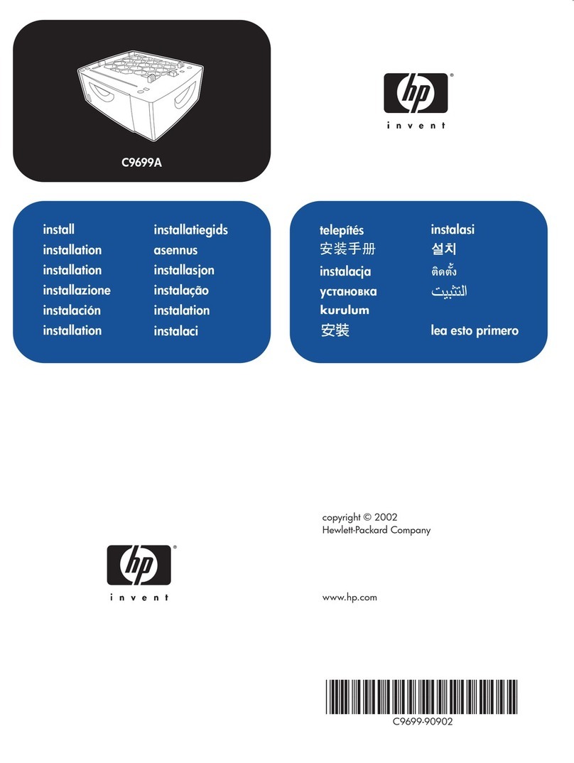 HP 2500 - Color LaserJet Laser Printer User manual