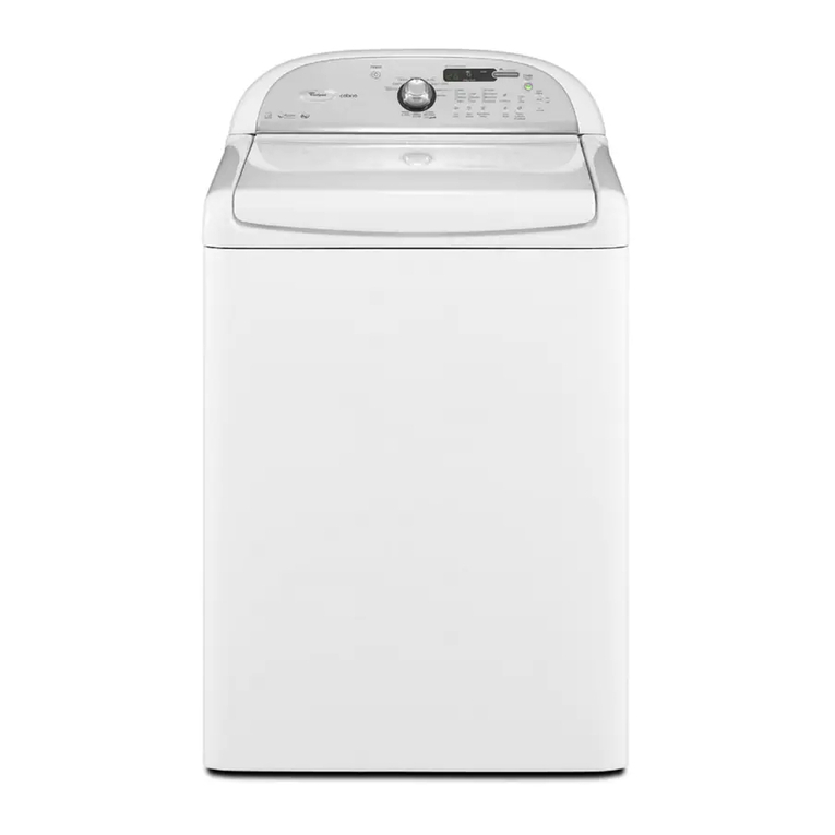 Whirlpool Cabrio WTW7340XW parts list