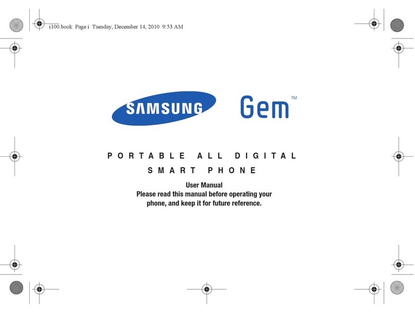 Samsung Gem SCH-i100 user manual
