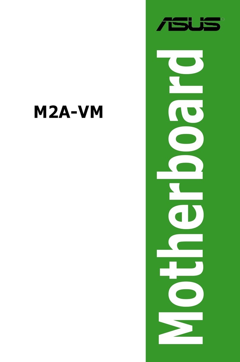 Asus M2A VM - Motherboard - Micro ATX user manual