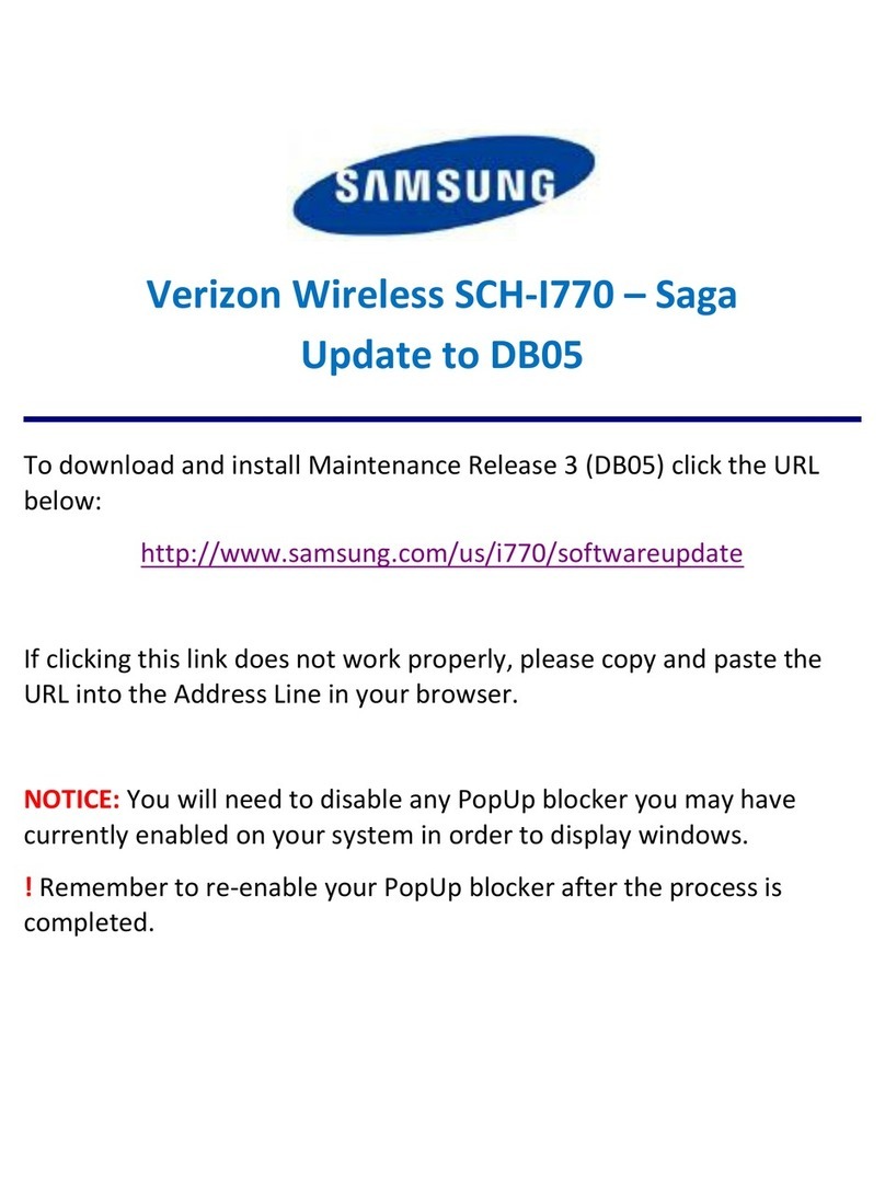 Samsung Saga SCH-I770 Technical manual Samsung Saga SCH-I770 Technical manual