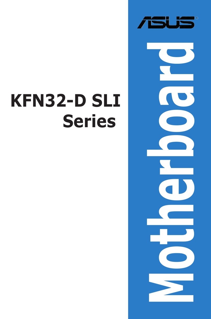 Asus KFN32-D - Motherboard - SSI EEB 3.51 User manual