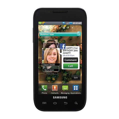 Samsung Mesmerize SCH-I500 User manual Samsung Mesmerize SCH-I500 User manual