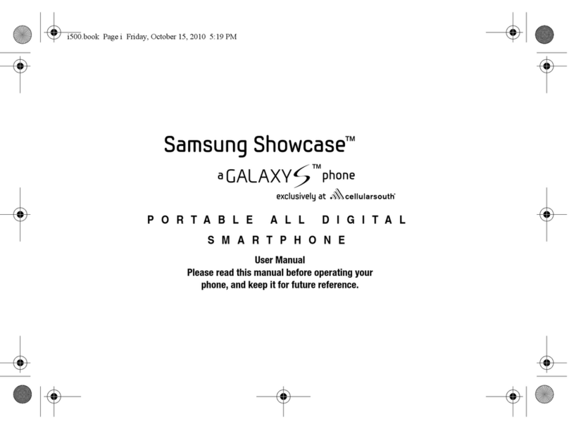 Samsung Mesmerize SCH-I500 User manual Samsung Mesmerize SCH-I500 User manual