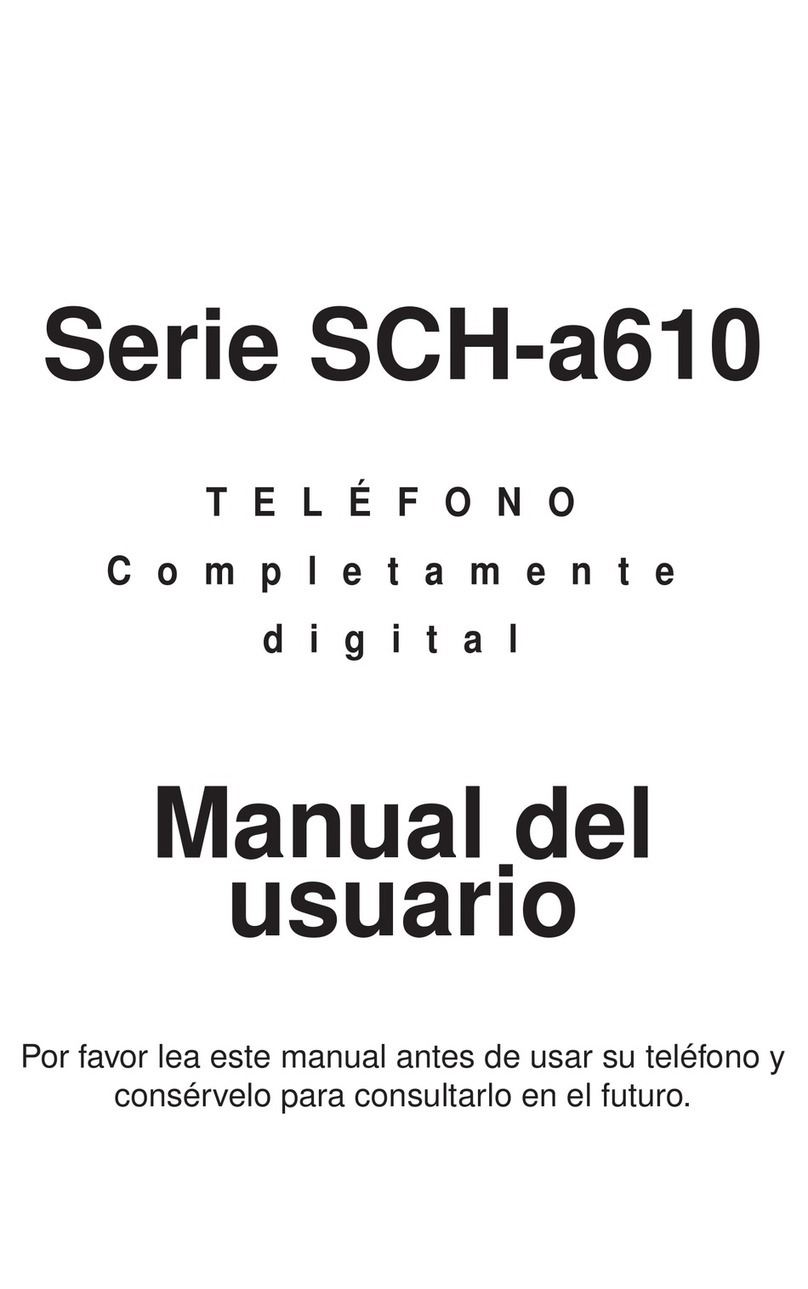 Samsung SCH-a610 Series User manual Samsung SCH-a610 Series User manual