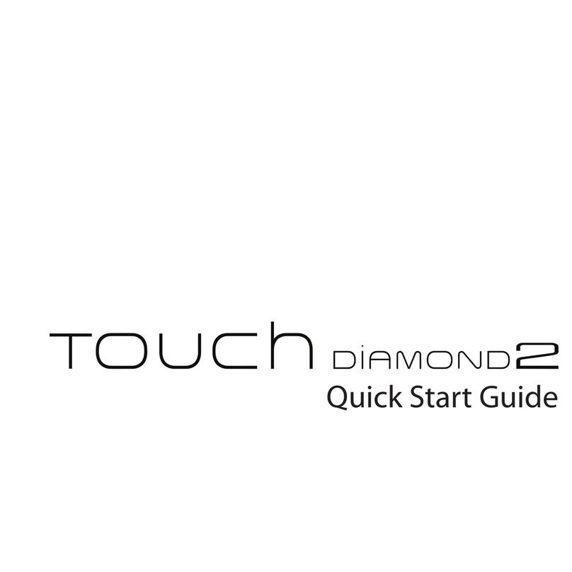 HTC Touch Diamond2 quick start guide