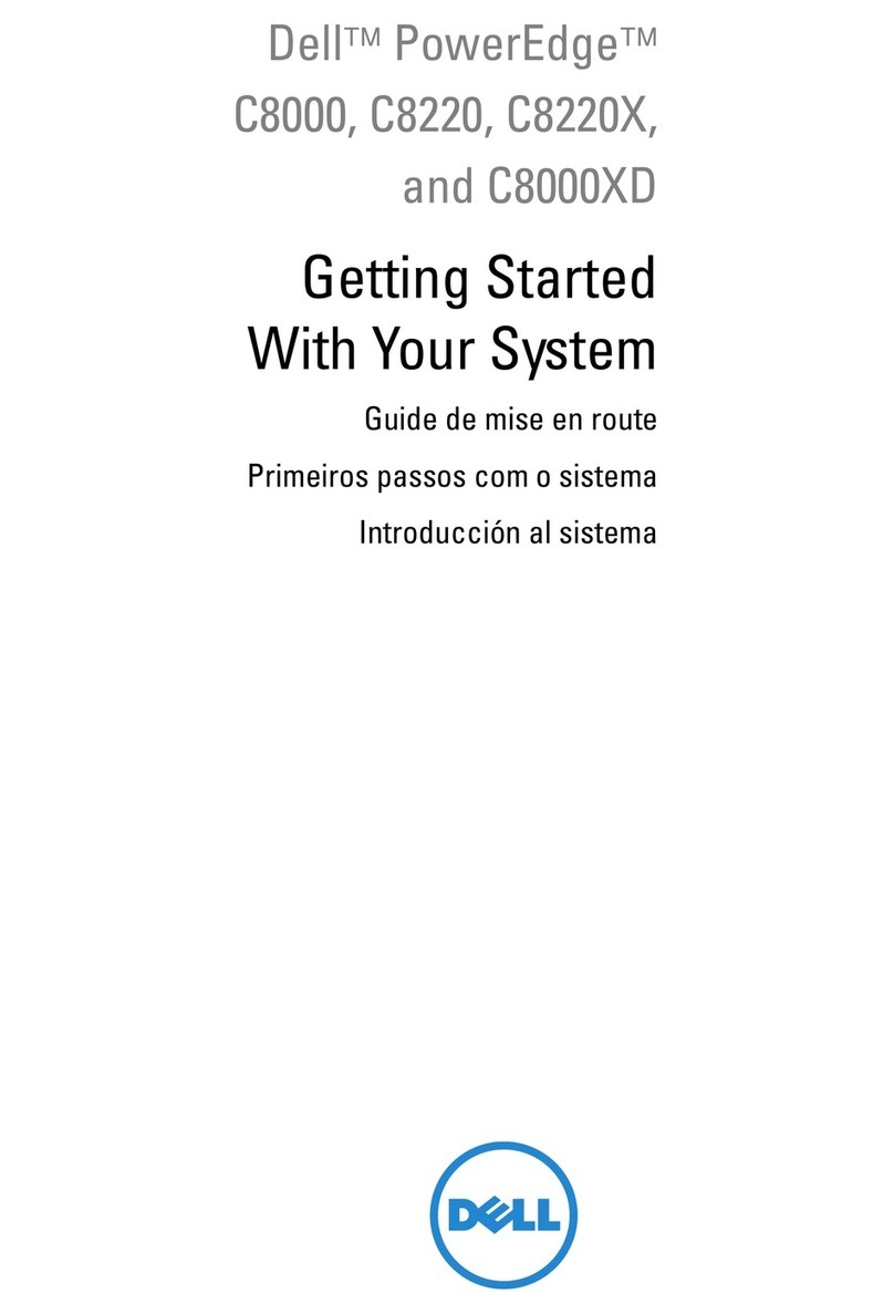 Dell PowerEdge C8000 User manual