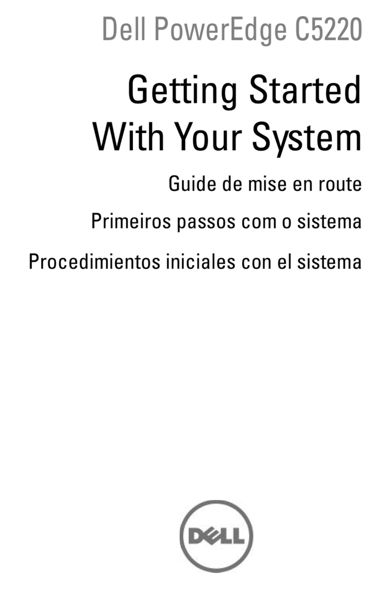 Dell PowerEdge C5220 User manual