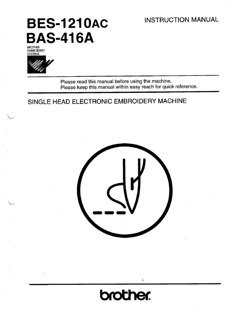 Brother BAS-416A User manual