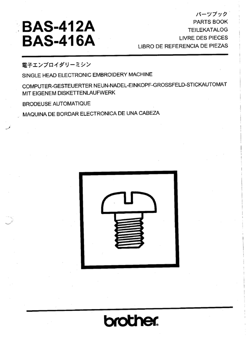 Brother BAS-412A User manual
