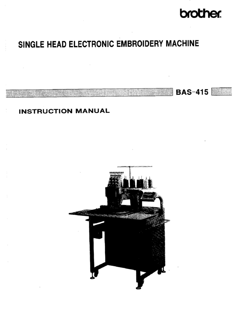 Brother BAS-415 User manual