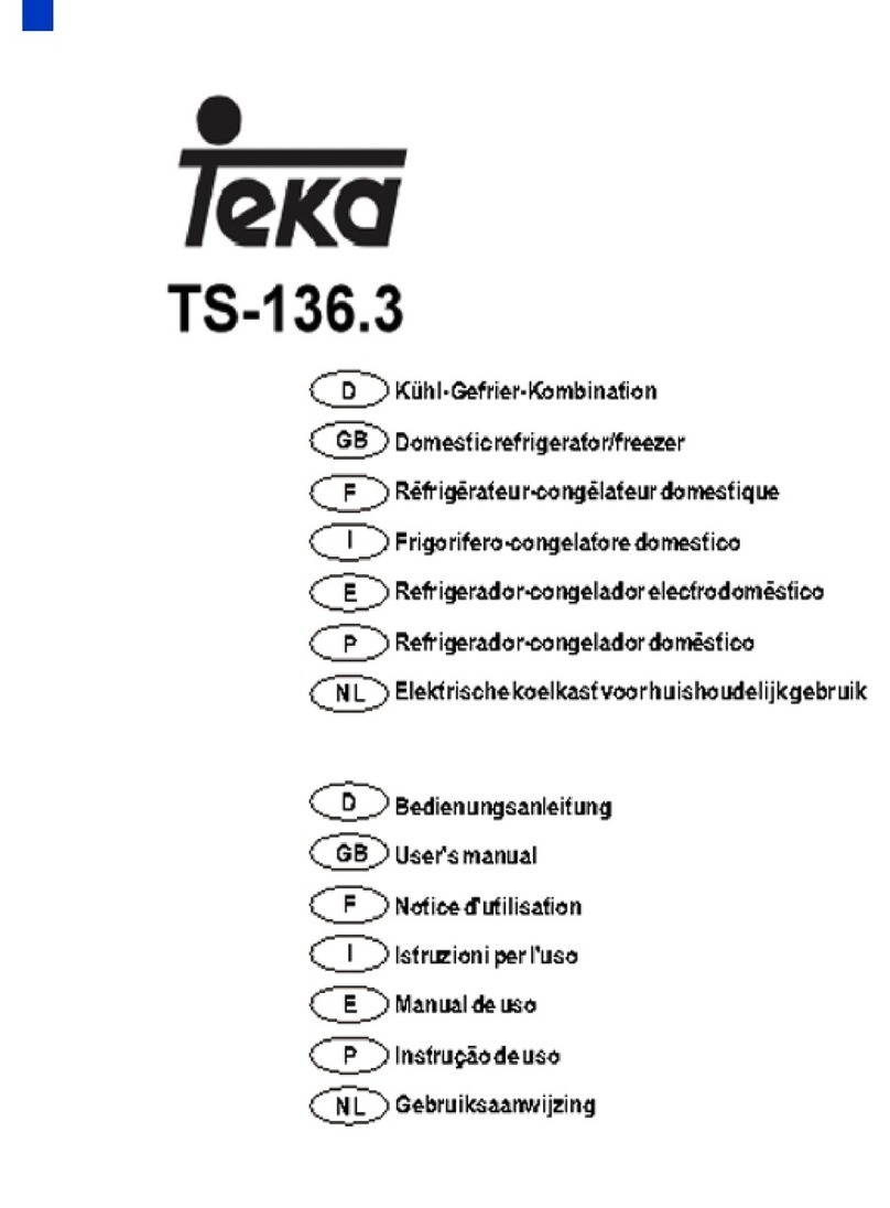 Teka TS-136.3 user manual