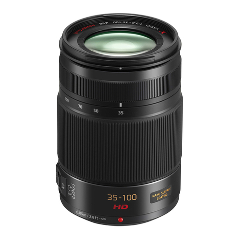 Panasonic Lumix H-HS35100 User manual