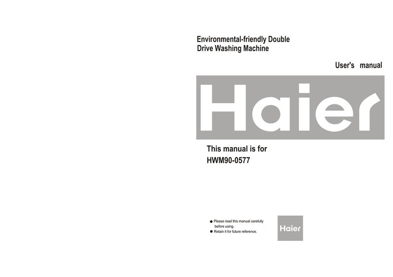 Haier HWM90-0577 User manual