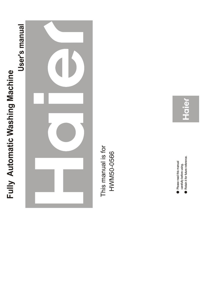 Haier HWM50-0566 User manual