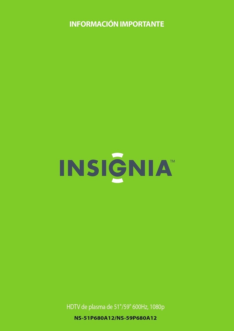 Insignia NS-51P680A12 User manual