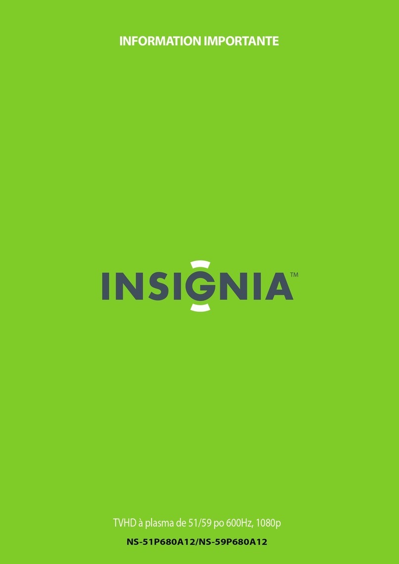 Insignia NS-51P680A12 Owner's manual